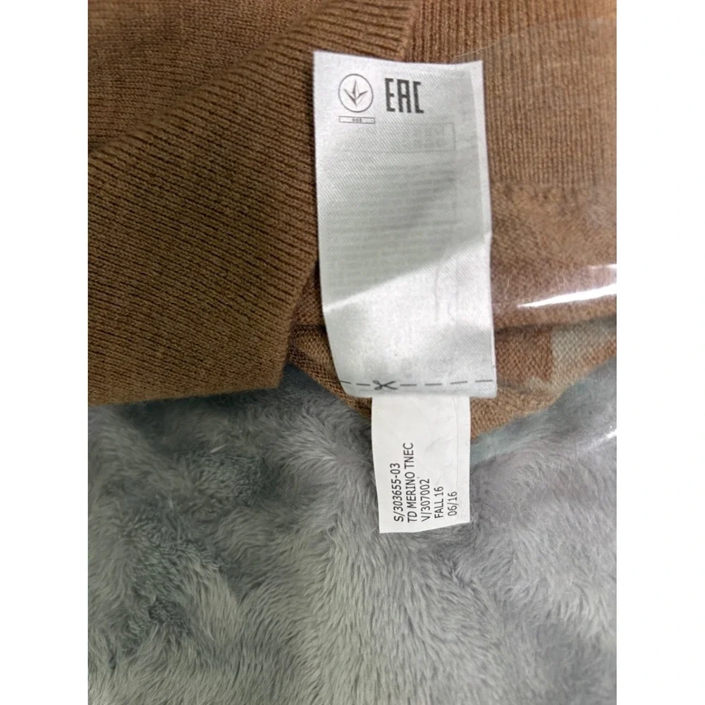 Banana Republic 100% Turtleneck Sweater Mens L Brown Long Sleeve Classic Fit